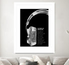 Last Night a DJ (Black) by Mercedes Lopez Charro on GIANT ART