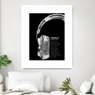 Last Night a DJ (Black) by Mercedes Lopez Charro on GIANT ART