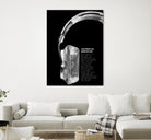 Last Night a DJ (Black) by Mercedes Lopez Charro on GIANT ART