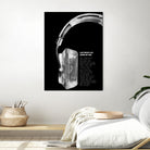 Last Night a DJ (Black) by Mercedes Lopez Charro on GIANT ART