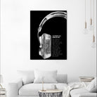 Last Night a DJ (Black) by Mercedes Lopez Charro on GIANT ART