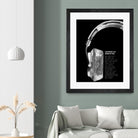 Last Night a DJ (Black) by Mercedes Lopez Charro on GIANT ART