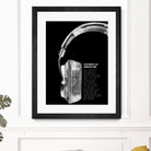 Last Night a DJ (Black) by Mercedes Lopez Charro on GIANT ART