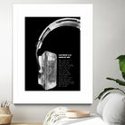 Last Night a DJ (Black) by Mercedes Lopez Charro on GIANT ART