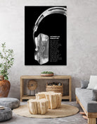 Last Night a DJ (Black) by Mercedes Lopez Charro on GIANT ART