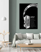 Last Night a DJ (Black) by Mercedes Lopez Charro on GIANT ART