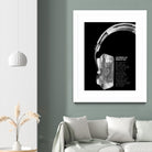 Last Night a DJ (Black) by Mercedes Lopez Charro on GIANT ART