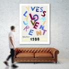 YSL Love by Mercedes Lopez Charro on GIANT ART