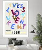 YSL Love by Mercedes Lopez Charro on GIANT ART