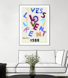 YSL Love by Mercedes Lopez Charro on GIANT ART