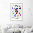 YSL Love by Mercedes Lopez Charro on GIANT ART