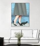 Here Comes The Queen by Alexander Grahovsky on GIANT ART - grey men and women