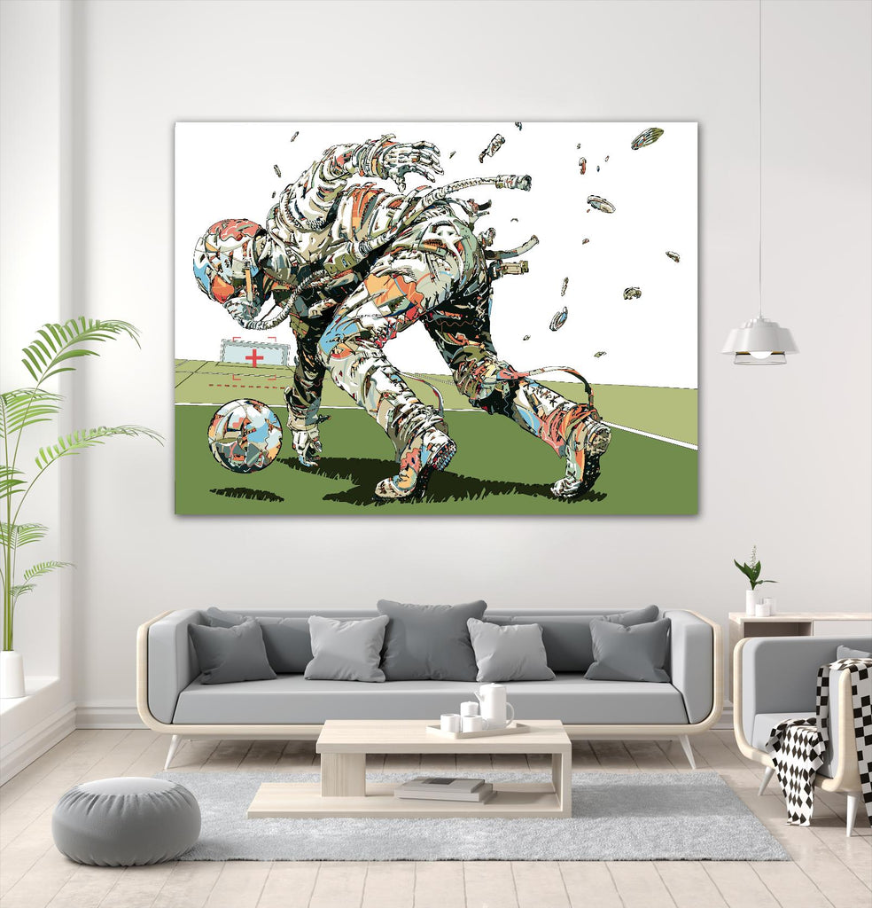 Dog Fights OCC by HR-FM on GIANT ART - white contemporary