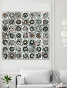 Stereogram by HR-FM on GIANT ART - orange contemporary