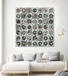 Stereogram by HR-FM on GIANT ART - orange contemporary