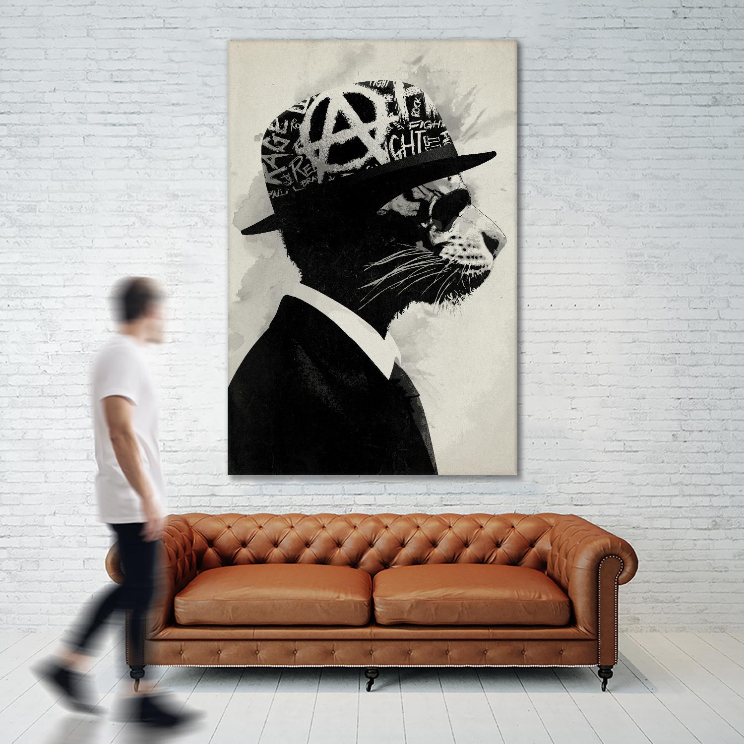 Middle Class Rebel by Hidden Moves on GIANT ART - white contemporary