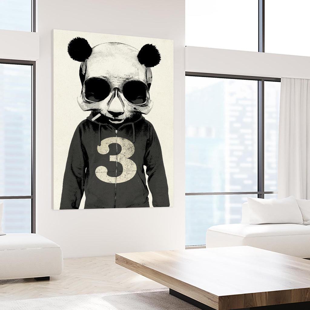Panda No.3 by Hidden Moves on GIANT ART - white contemporary