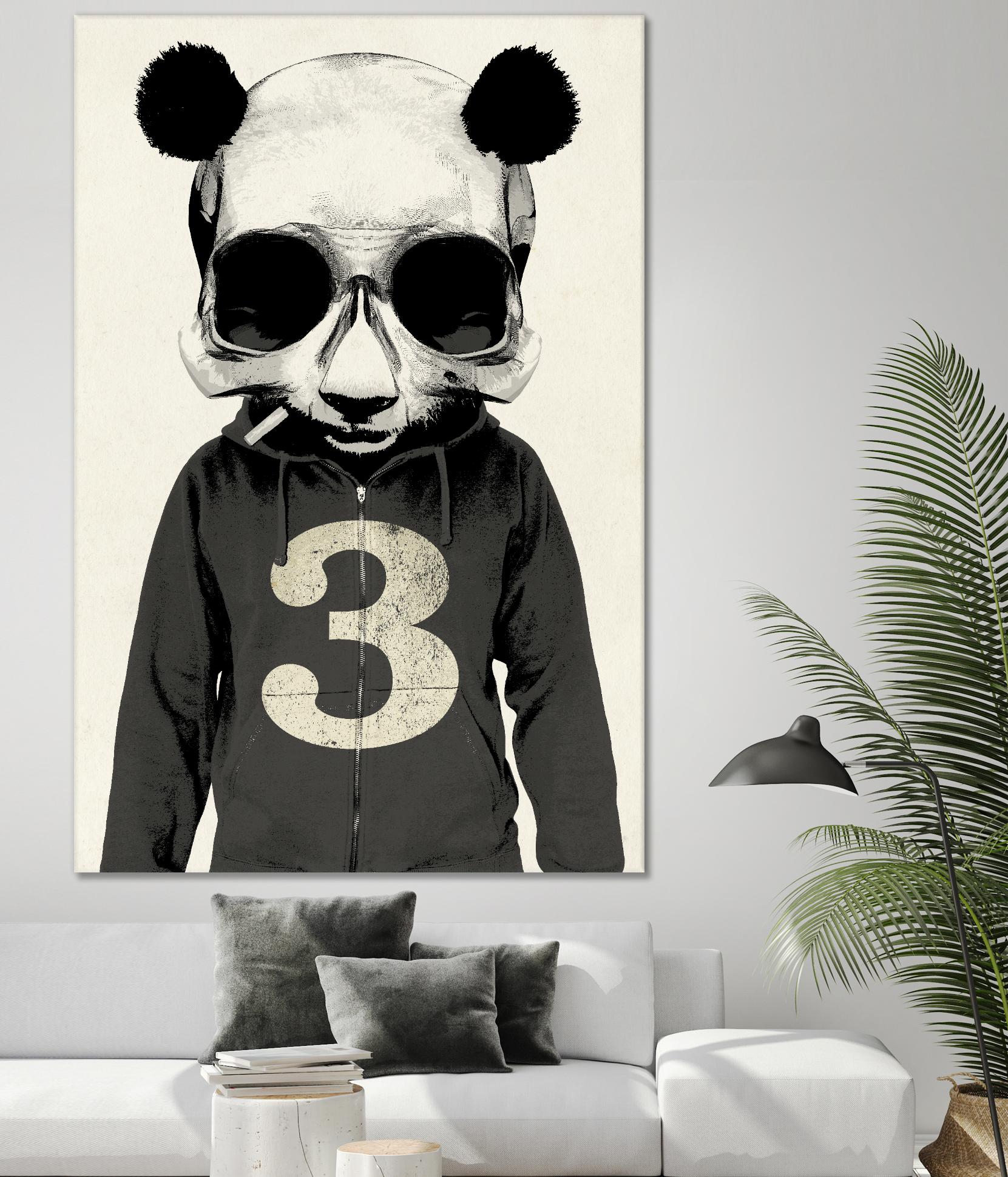 Panda No.3 by Hidden Moves on GIANT ART - white contemporary