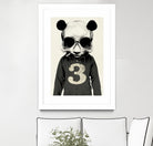 Panda No.3 by Hidden Moves on GIANT ART - white contemporary
