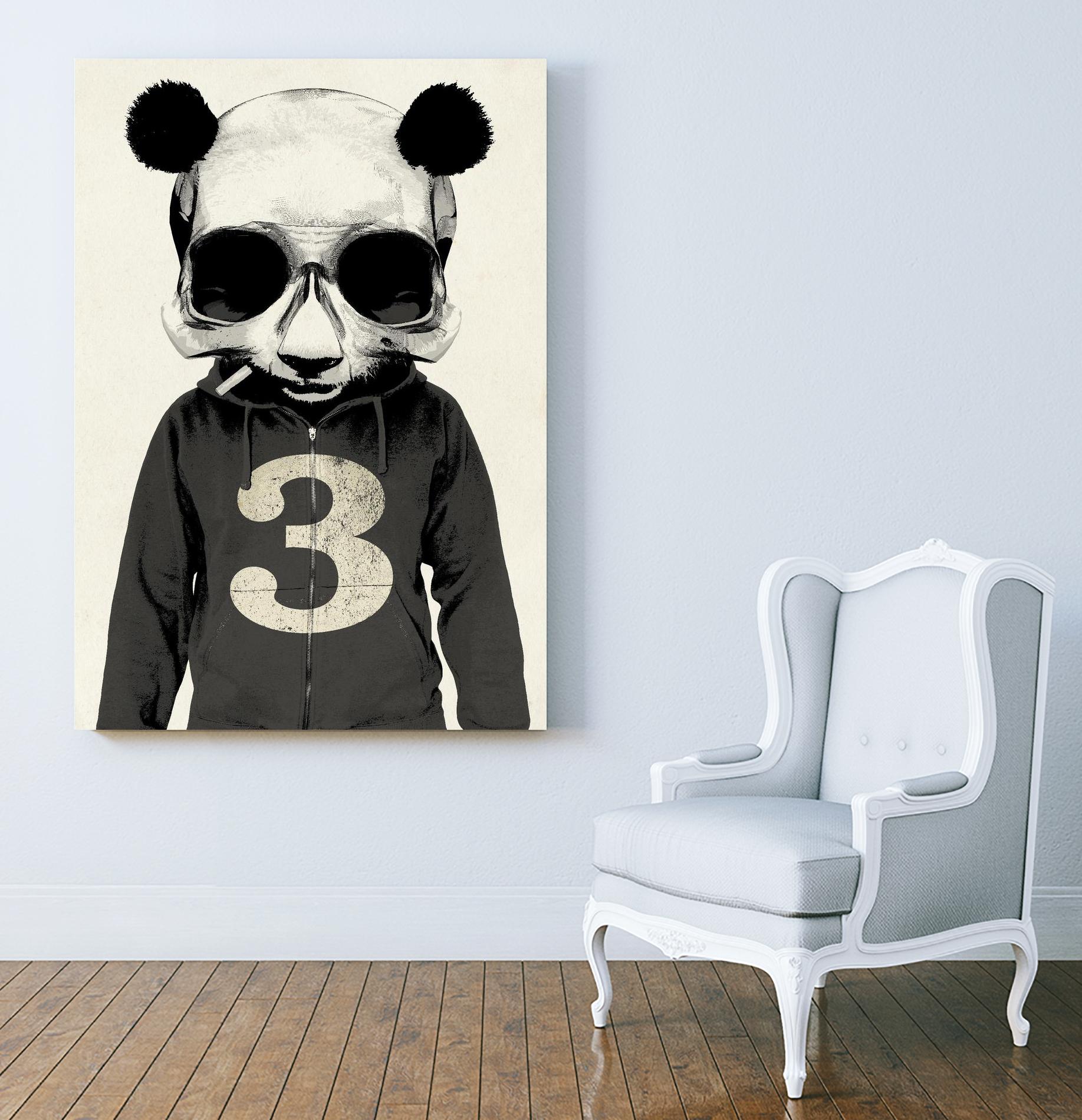 Panda No.3 by Hidden Moves on GIANT ART - white contemporary
