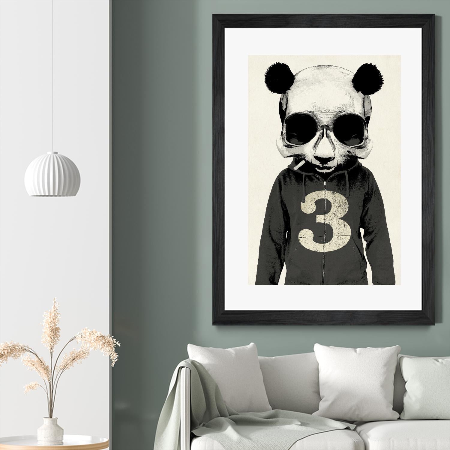 Panda No.3 by Hidden Moves on GIANT ART - white contemporary
