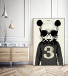 Panda No.3 by Hidden Moves on GIANT ART - white contemporary