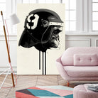 Ape Riot by Hidden Moves on GIANT ART - yellow contemporary