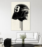 Ape Riot by Hidden Moves on GIANT ART - yellow contemporary