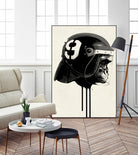 Ape Riot by Hidden Moves on GIANT ART - yellow contemporary