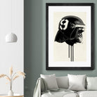 Ape Riot by Hidden Moves on GIANT ART - yellow contemporary