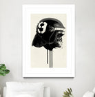 Ape Riot by Hidden Moves on GIANT ART - yellow contemporary