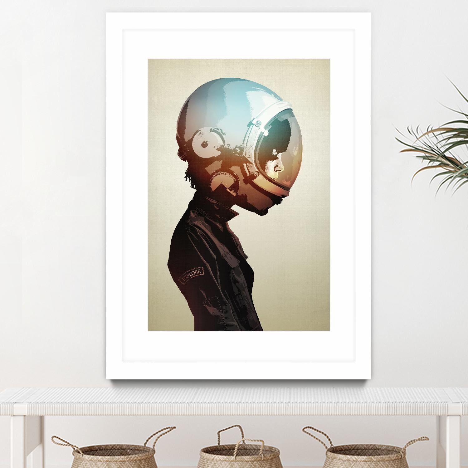 Space Cadet by Hidden Moves on GIANT ART - black contemporary