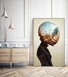 Space Cadet by Hidden Moves on GIANT ART - black contemporary