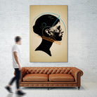 Inside Out by Hidden Moves on GIANT ART - yellow contemporary