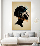 Inside Out by Hidden Moves on GIANT ART - yellow contemporary