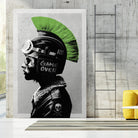 Chaotic Good by Hidden Moves on GIANT ART - green contemporary