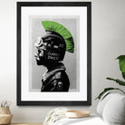 Chaotic Good by Hidden Moves on GIANT ART - green contemporary