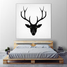 The Black Deer by Ruben Ireland on GIANT ART - black men and women