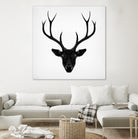 The Black Deer by Ruben Ireland on GIANT ART - black men and women