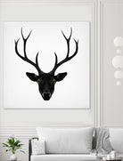 The Black Deer by Ruben Ireland on GIANT ART - black men and women