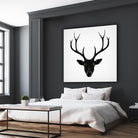 The Black Deer by Ruben Ireland on GIANT ART - black men and women