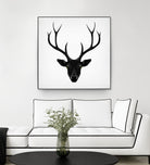 The Black Deer by Ruben Ireland on GIANT ART - black men and women