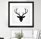 The Black Deer by Ruben Ireland on GIANT ART - black men and women