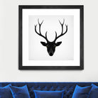 The Black Deer by Ruben Ireland on GIANT ART - black men and women