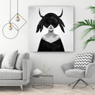 The Mound II by Ruben Ireland on GIANT ART - black men and women