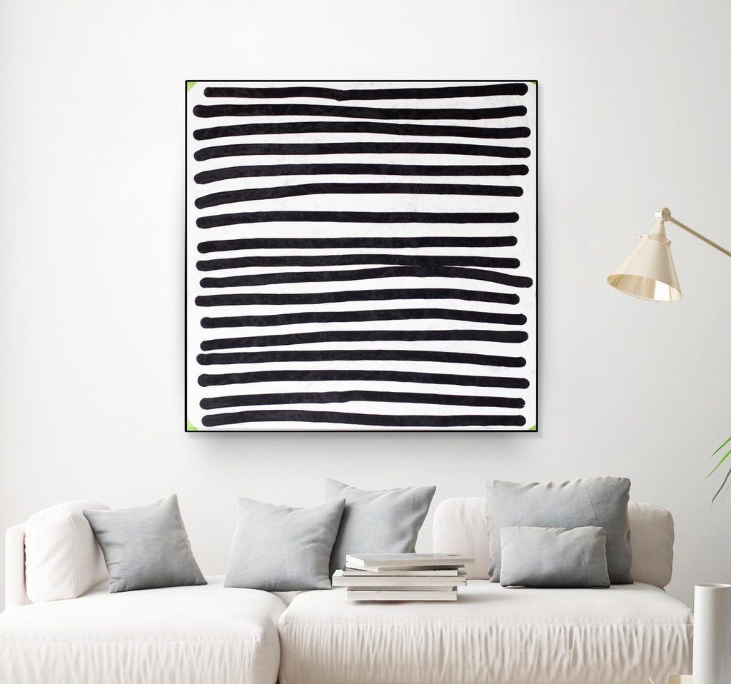 Pattern 3 of 16 by Kent Youngstrom on GIANT ART - black and white  linear