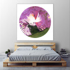 Spin Art 23 by Kyle Goderwis on GIANT ART - green abstract