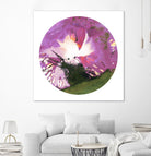 Spin Art 23 by Kyle Goderwis on GIANT ART - green abstract