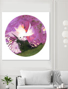 Spin Art 23 by Kyle Goderwis on GIANT ART - green abstract