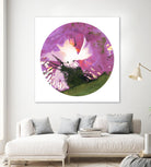 Spin Art 23 by Kyle Goderwis on GIANT ART - green abstract